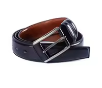 Men's Automatic Gear Black Artificial Leather Belt